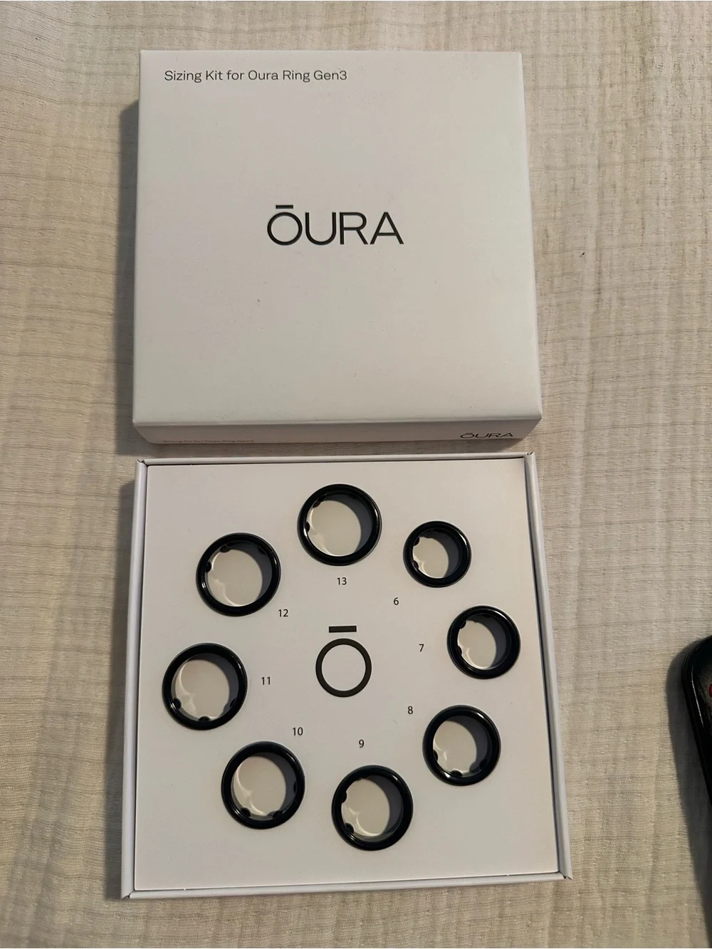 Oura Sizing Kit for Oura Ring Gen3 - White Box